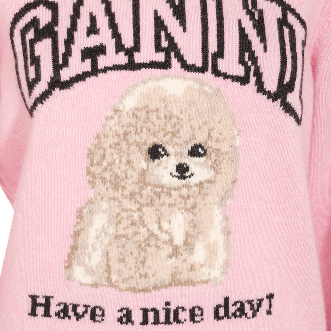 Ganni Sweaters - Light and natural | a312d49959552d8d903e42e066e9de16a3fe317b