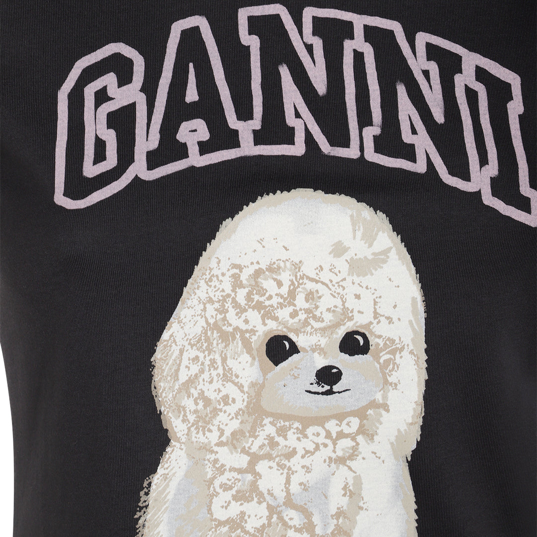 Ganni T-shirts and Polos - PHANTOM | 7d5d92d134615b202f56b1795a272dbff5bd912b