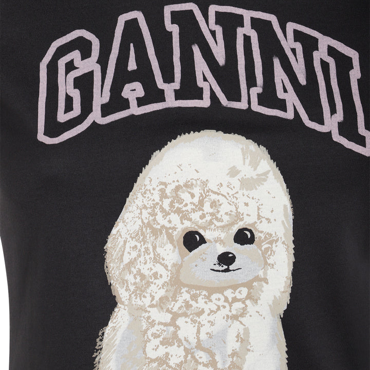 Ganni T-shirts and Polos - PHANTOM | 7d5d92d134615b202f56b1795a272dbff5bd912b