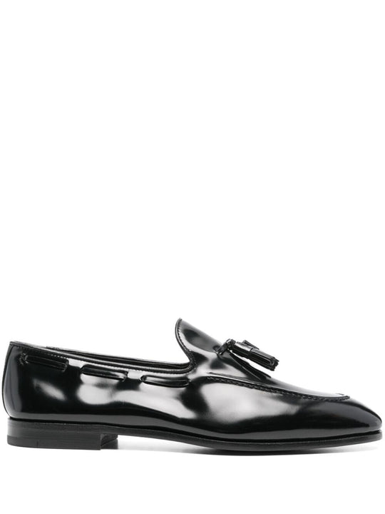 Maidstone Polished FumÉ Leather Loafers