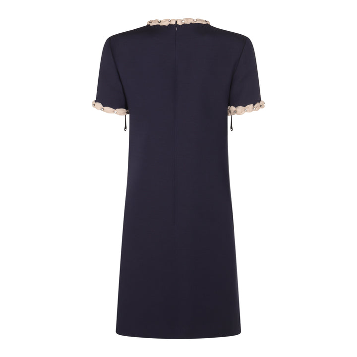 Valentino Dresses - INDACO/AVORIO | 340f1d04a8e4d5e1021f5ba5f72221a81ae1f3e3