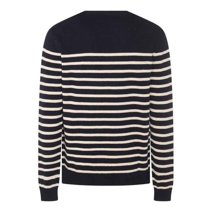 Valentino Sweaters - NAVY-WHITE | 6f7af0d7597f2321524142fce6c4aeee649a0d1f
