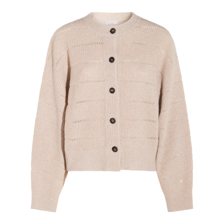 Brunello Cucinelli Sweaters - Light and natural | 73f16f61f556d83108bdf57c1e6b90dbf43430ff