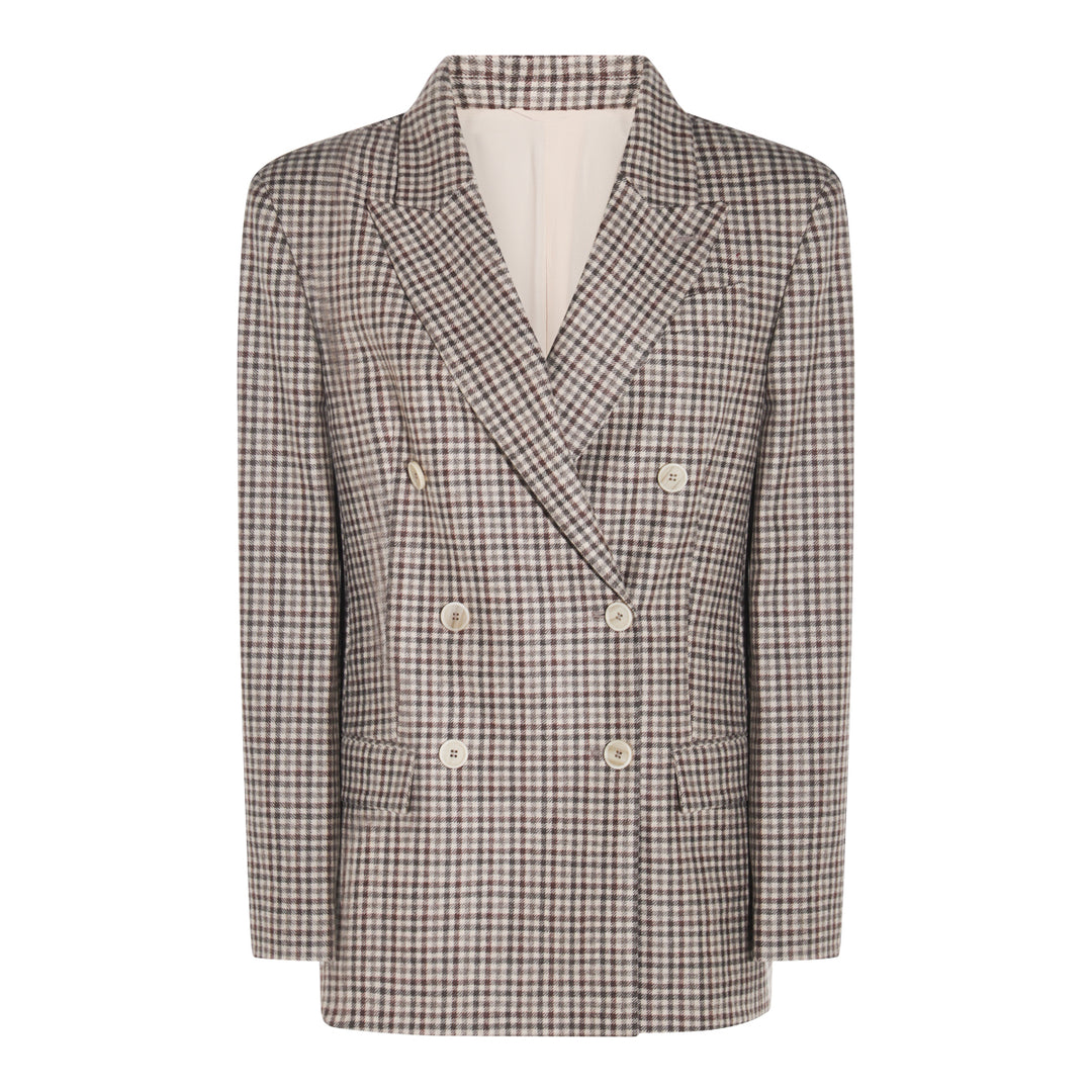 Brunello Cucinelli Jackets - BEIGE/MARRONE/BROWN | ed5c9df6407e1936022fc3504698b5633c51ef8a