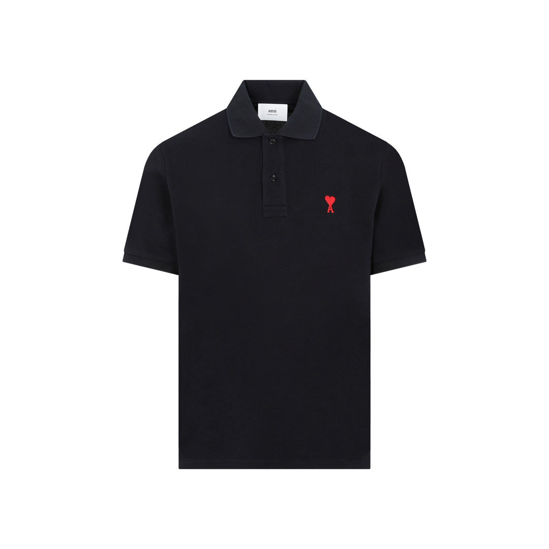 Ami Polo - Black | 36e277e10628f26b216c48e79875b202c91dc522
