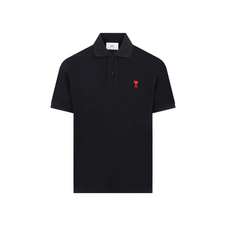Ami Polo - Black | 36e277e10628f26b216c48e79875b202c91dc522