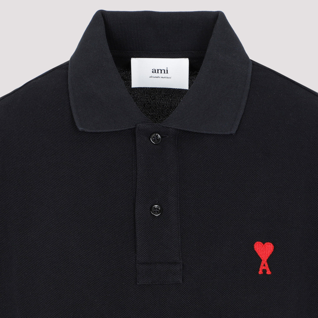 Ami Polo - Black | 5c7afdf15d6fe10642ac918317abee83b3a2b561