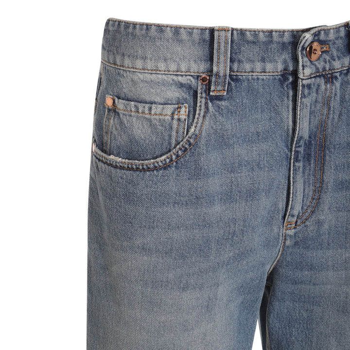 Brunello Cucinelli Jeans - BLUE VINTAGE | d712e36c6aa87ee58f894d0956522e027fbbe6c3