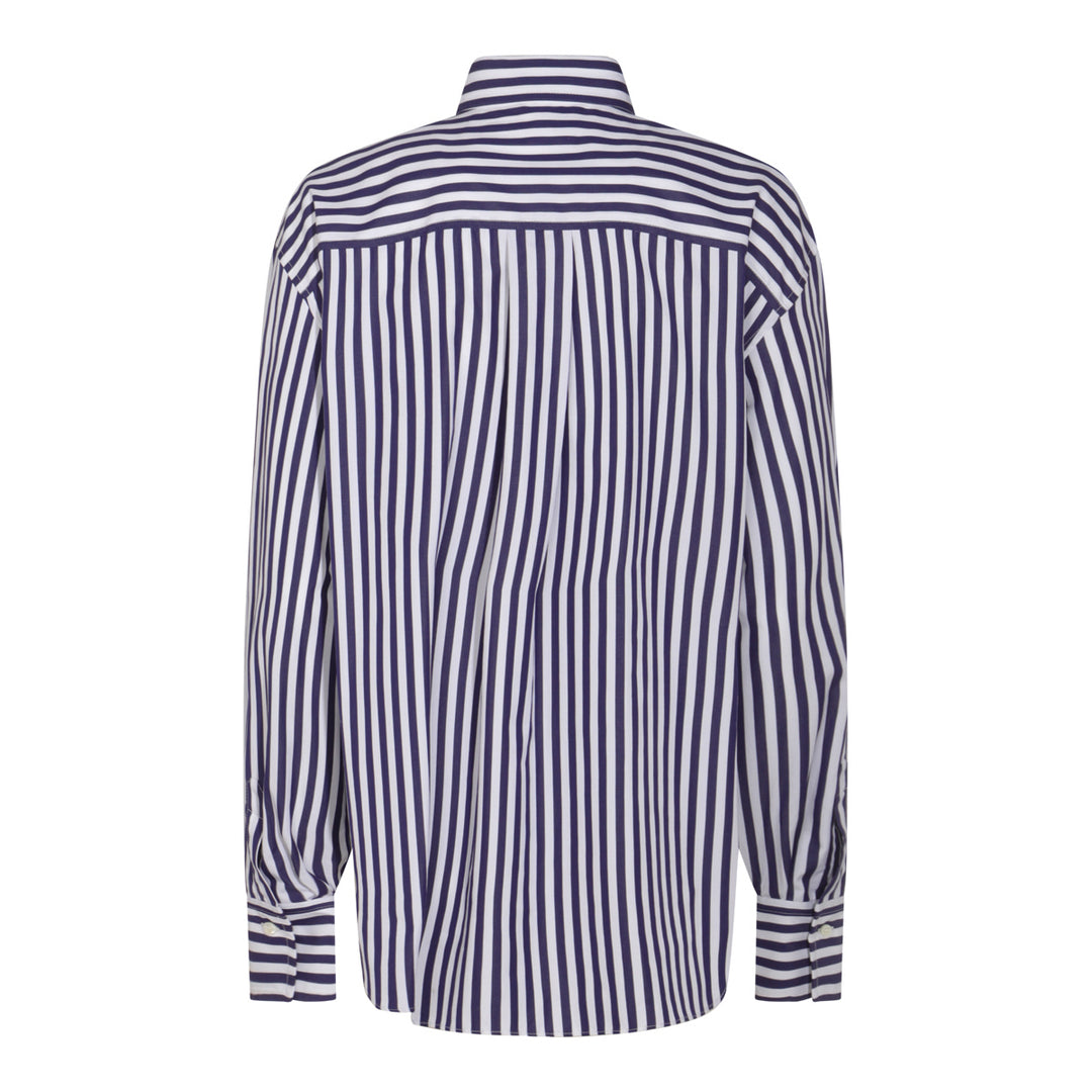 Brunello Cucinelli Shirts - BIANCO/BLUE | deff7bcb36f03908cc85bbbaeea50dd17bcc18ba