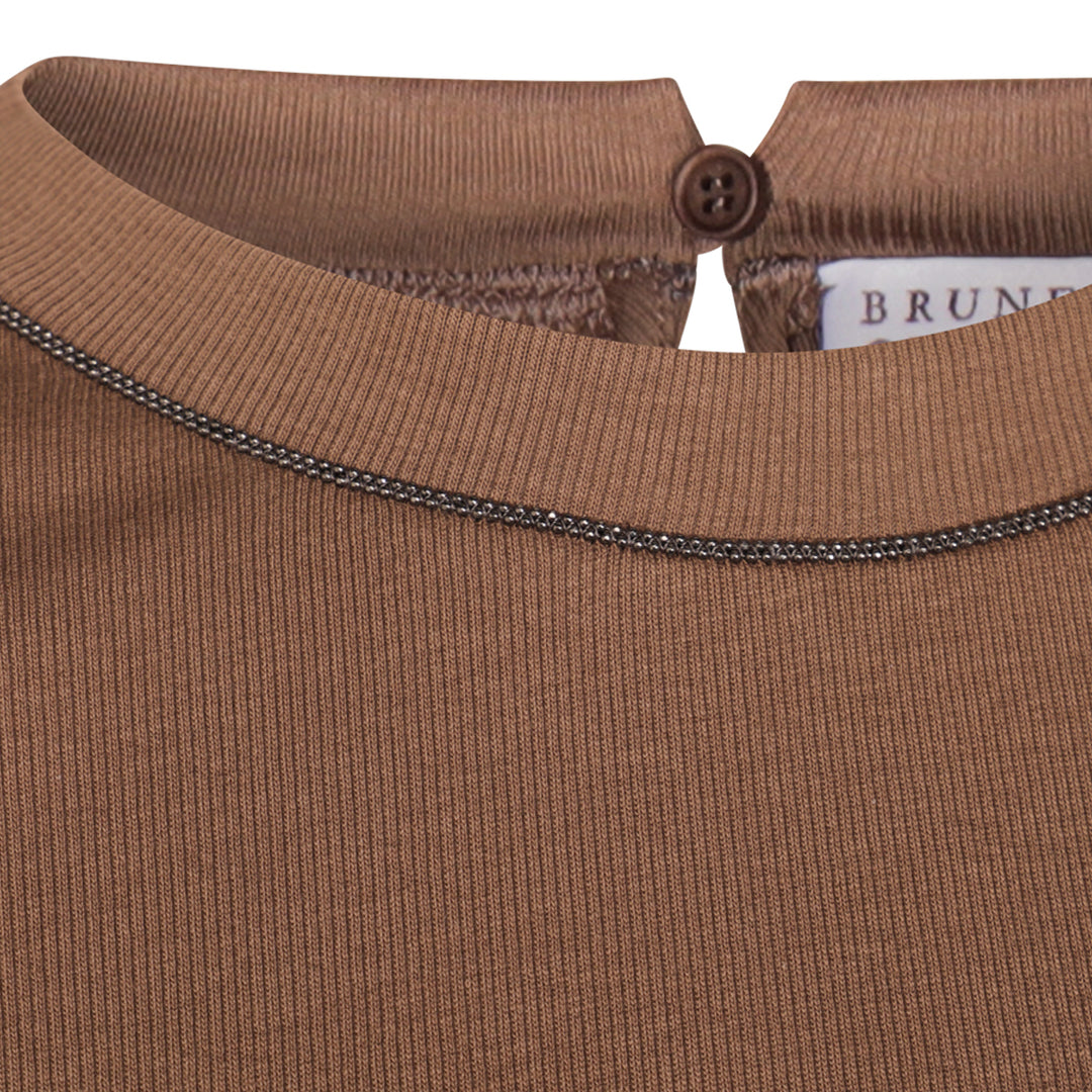 Brunello Cucinelli T-shirts and Polos - Brown | d92d118262acbfe33ba68cf6b47bbda2d1fefc46