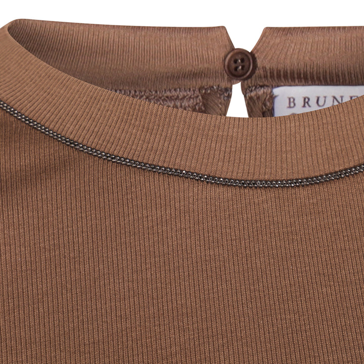 Brunello Cucinelli T-shirts and Polos - Brown | d92d118262acbfe33ba68cf6b47bbda2d1fefc46