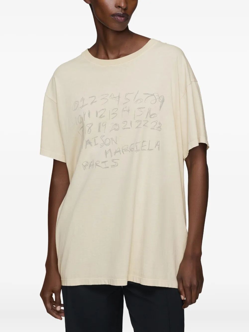 Maison Martin Margiela T-shirts - Nude & Neutrals | 9b22da7cdf62aa01670d12f9701e4e43802a9977