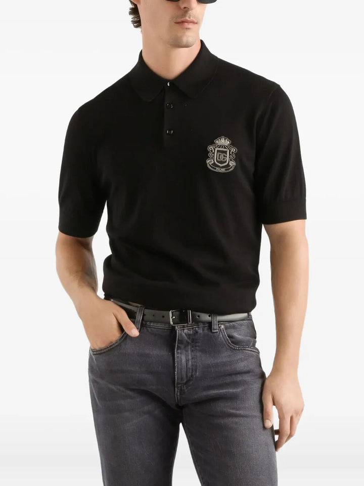Dolce & Gabbana Polo - Black | 98eb6b0b6491b6b50072e7608474270651c57f71