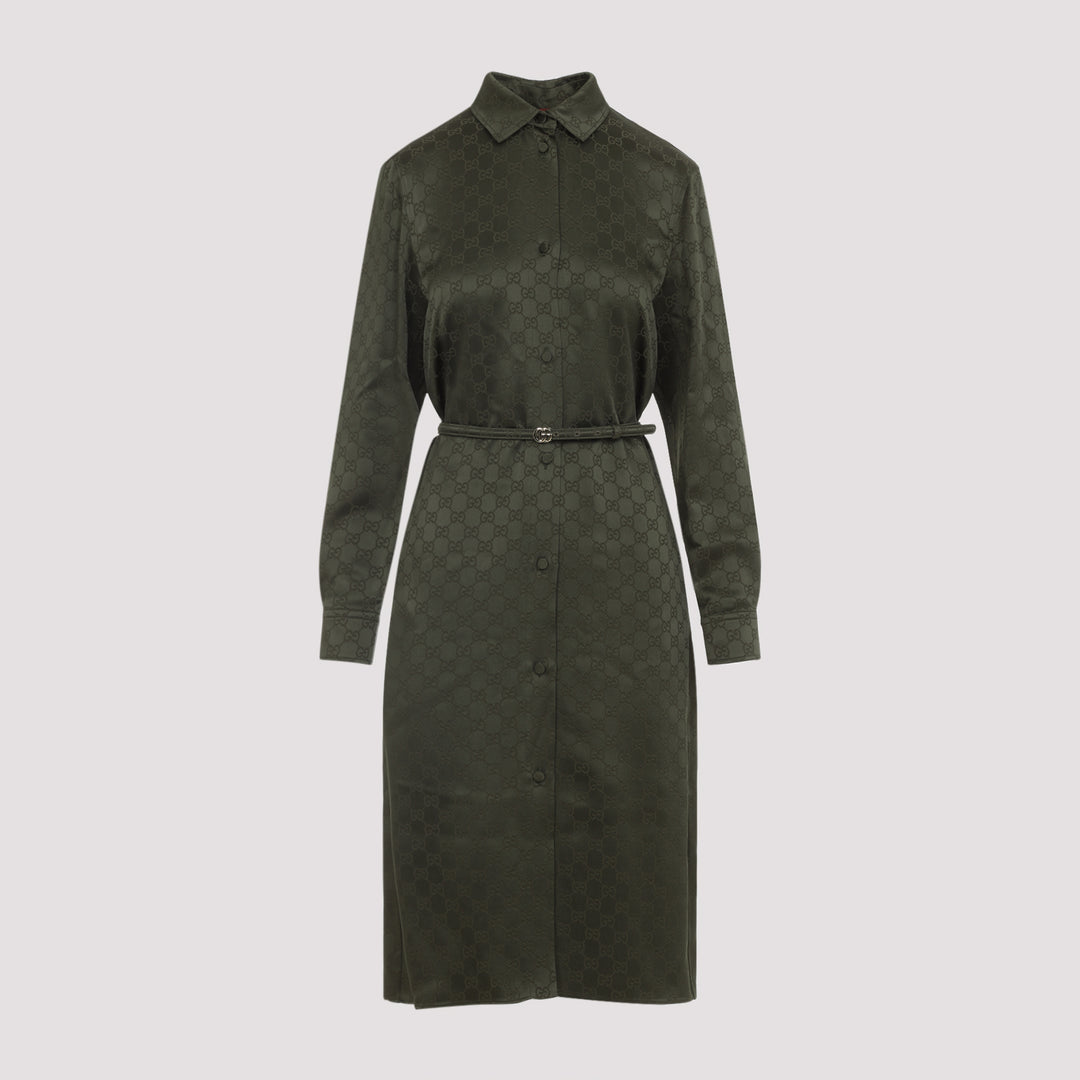Gucci Midi dresses - Green | 352160ee83884c15186d04a7bdc34ac43c381978