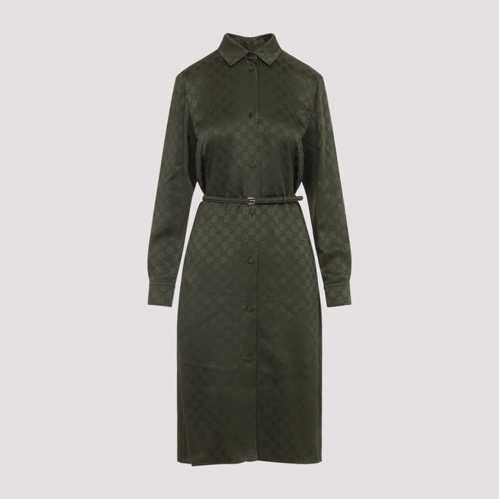 Gucci Midi dresses - Green | 352160ee83884c15186d04a7bdc34ac43c381978