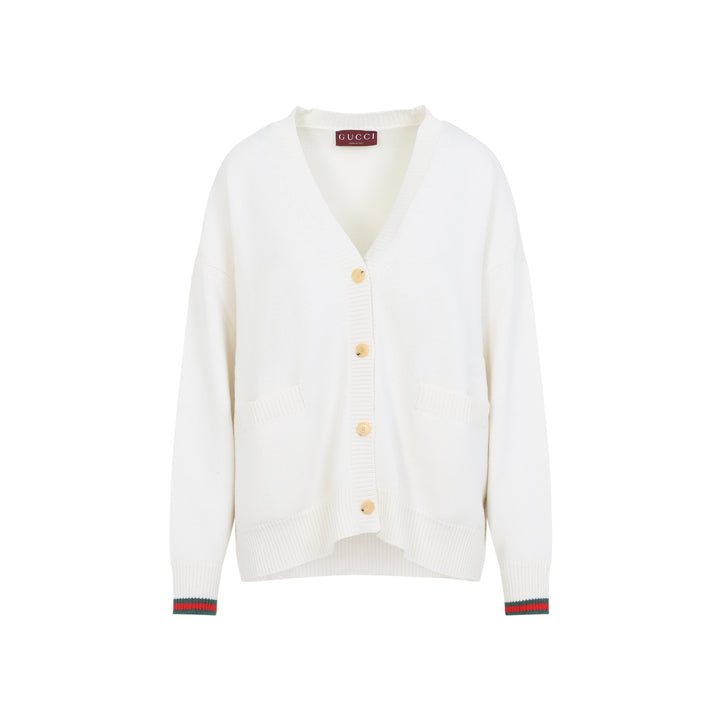 Gucci Cardigan - White | 5e510637744cf6a6fc5613bbcb769154b1d69b5b