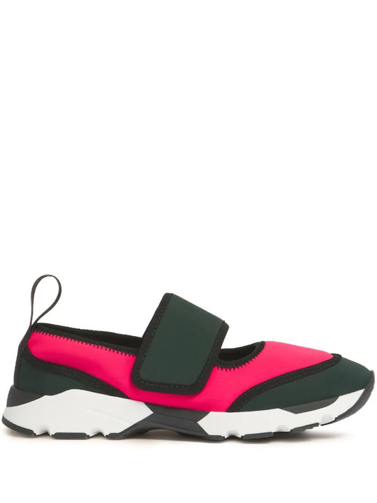 Mary Jane Lycra Running Sneakers