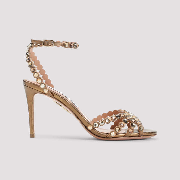 Aquazzura Sandals - Metallic | f5b406e5dfa2839ce022a9271c6c311a8d01d369