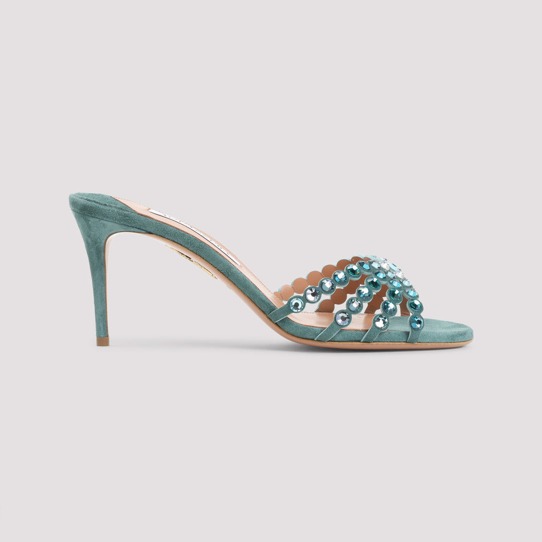 Aquazzura Mules - Blue | ff97b73a4c616662947bd6c4207a76cd78de58c5