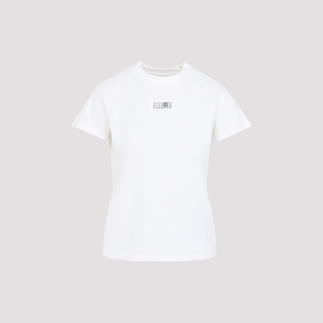 Mm6 Maison Margiela T-shirts - White | fdd8f1a3c6abc4ba1fd2464d570f4f34f2dacb65