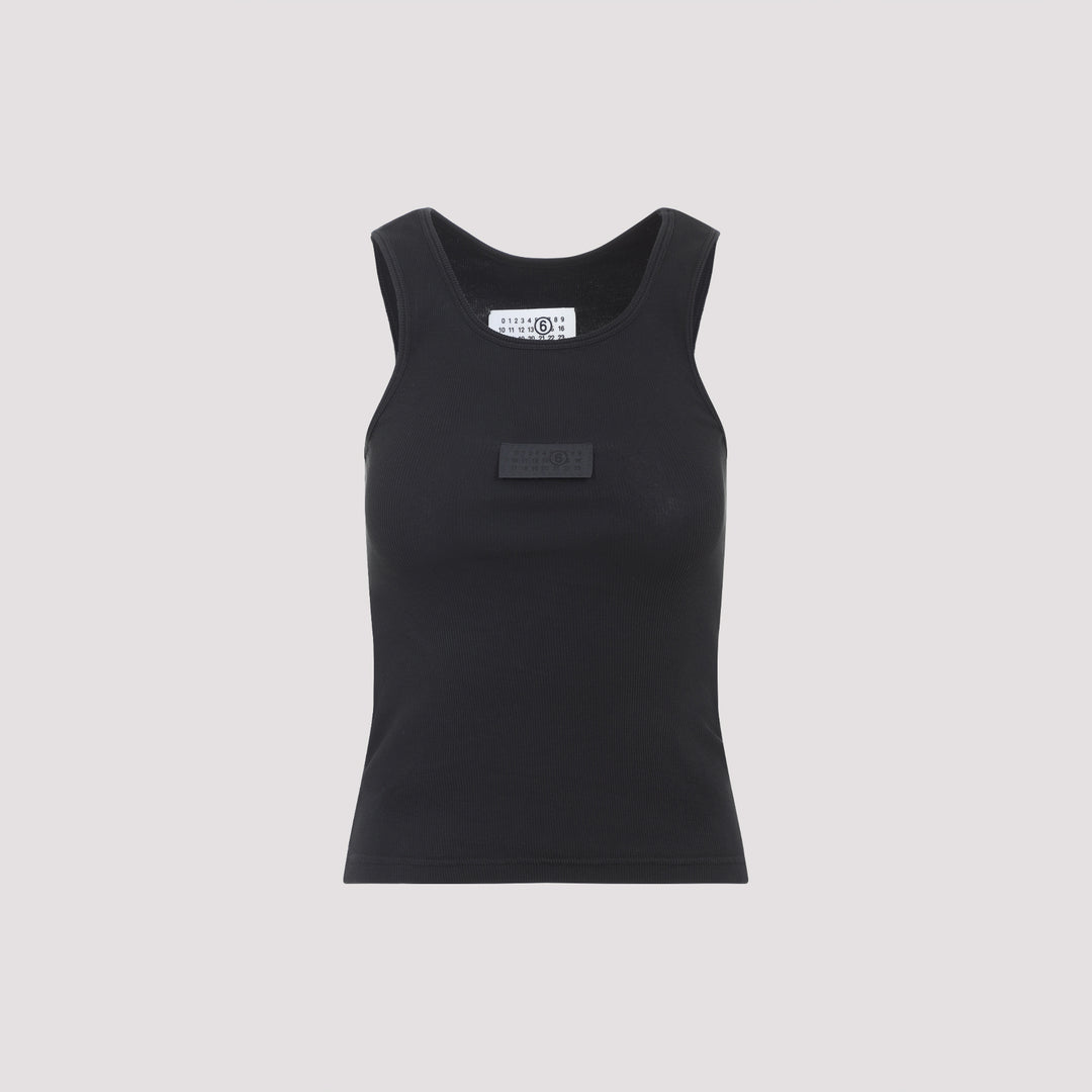 Mm6 Maison Margiela Tops - Black | 5569c3e224d8a47110e4a6cd714f9dc090d4ada5