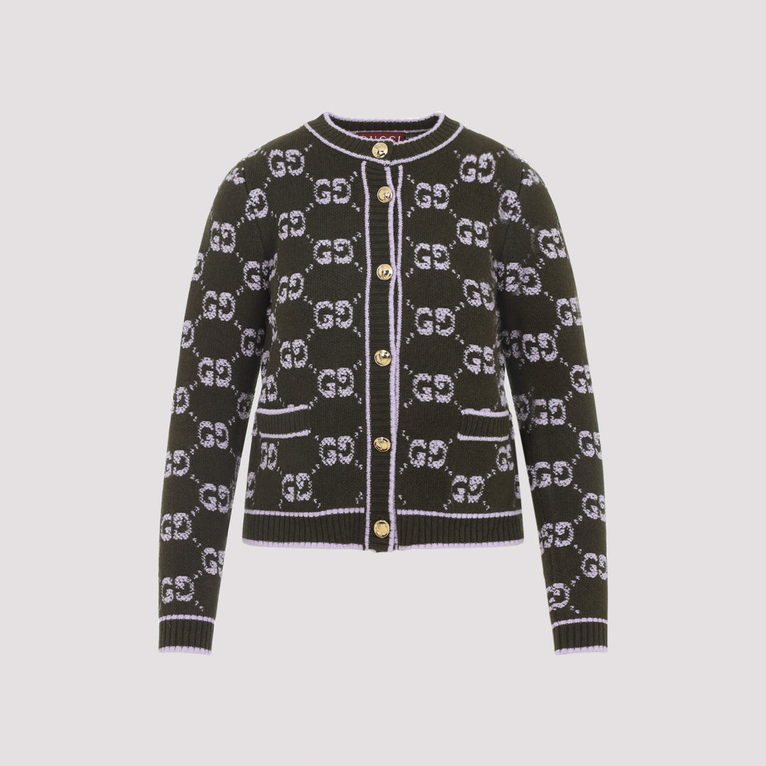 Gucci Cardigan - Green | f55d784c4a06e6db162d263741c3543aa371aa8b
