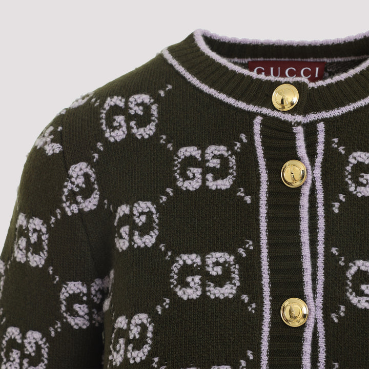Gucci Cardigan - Green | 2ca19c77266f84d1425ffef41b331978ad425167