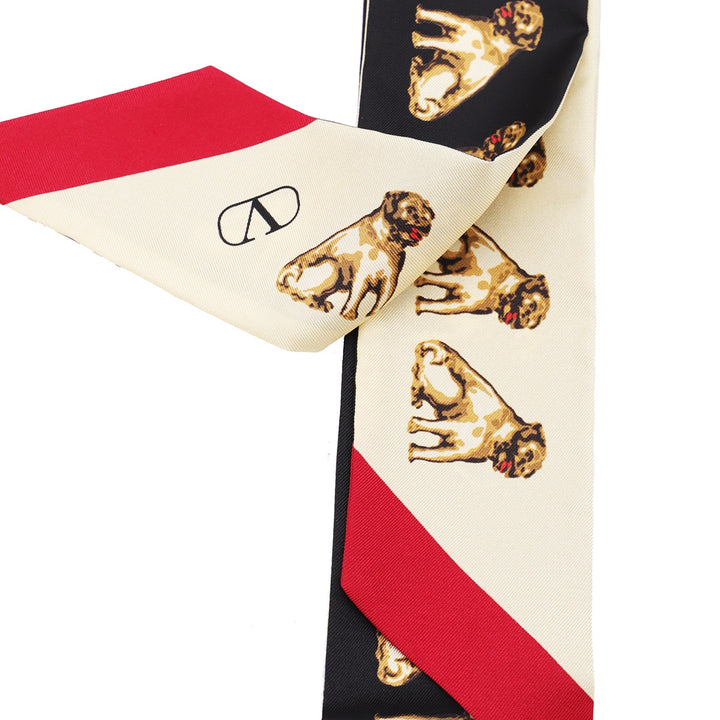 Valentino Garavani Scarfs - NERO-BEIGE/BURRO-BEIGE | 087868e945d65ab3a32e45300509c2e7f2839b0a