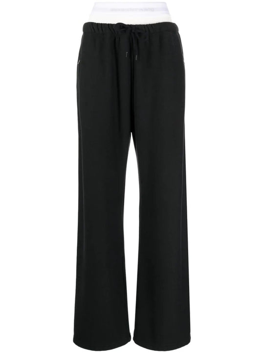 Wide Leg Track Pants
