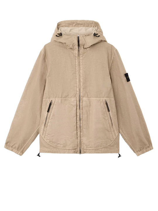 Organic-Look Nylon Panama-Tc Jacket