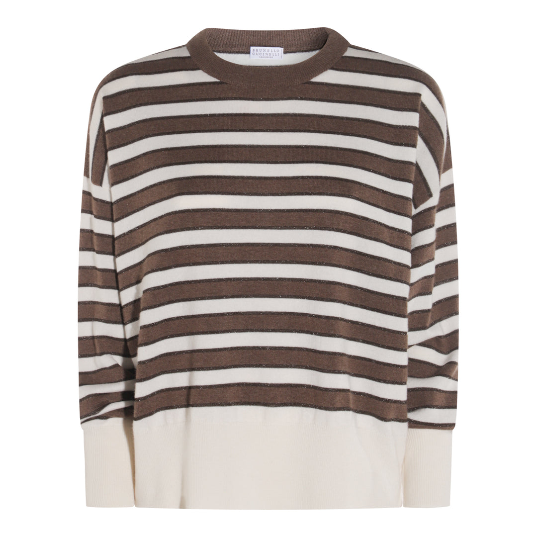 Brunello Cucinelli Sweaters - PANAMA/MARRONE/PIGNA | 3656252b4e345d02934d3da19d116238600ca7f9