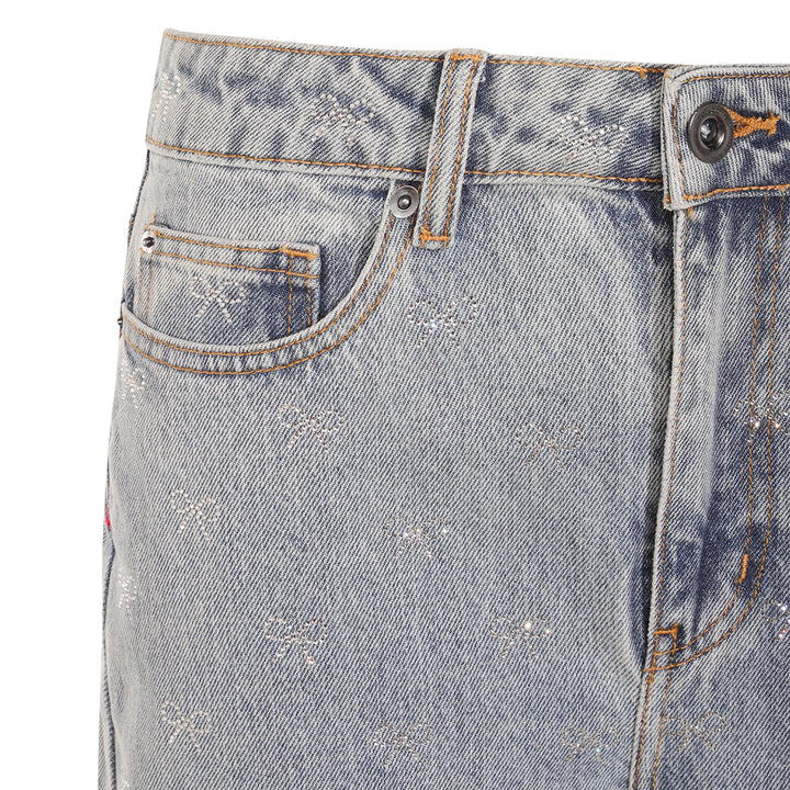 Self-Portrait Jeans - Blue and green | dec0aa191885e5230a124fe298a2b77a902a6a26