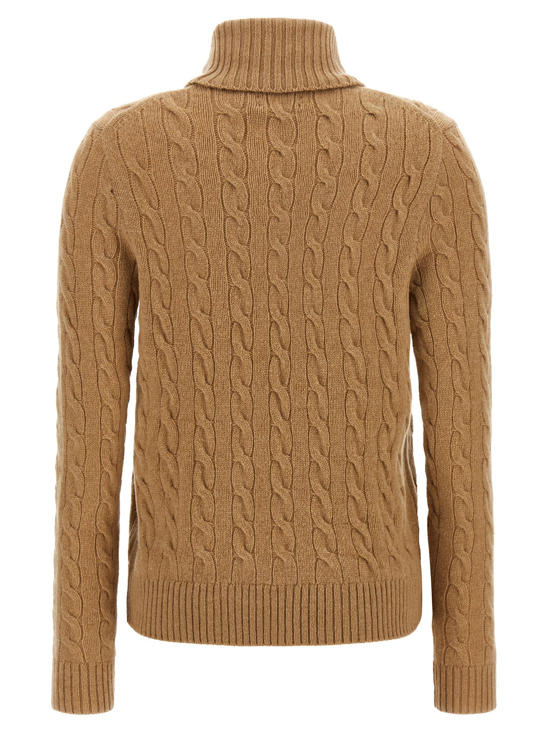 Polo Ralph Lauren Braided Turtleneck Sweater Sweaters and Cardigans - Beige | 5051c614e5e801ffd25dbcbb7f7f8df53298a102