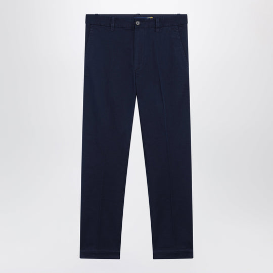 Navy Blue Cotton Trousers