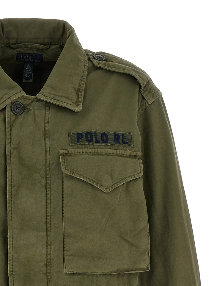 Polo Ralph Lauren Military Jacket Puffer Jackets - Green | 5931f2e385335f8fd721d85738d7b51e8f849692