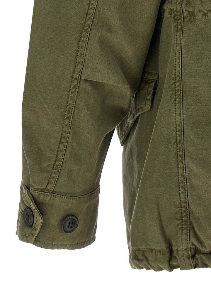 Polo Ralph Lauren Military Jacket Puffer Jackets - Green | 993a90c2ccde98901424ffdcf3886c685a7807ab