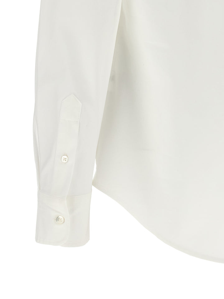 Polo Ralph Lauren Logo Embroidery Shirt Shirt and Blouse - White | 3073512b59dea7f9f10e94b6b2411a7807c9eafc