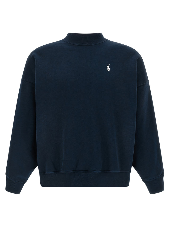 Polo Ralph Lauren Print Sweatshirt - Blue | b9b378c0da51db9779fa3d4381aabd7a972aabc2