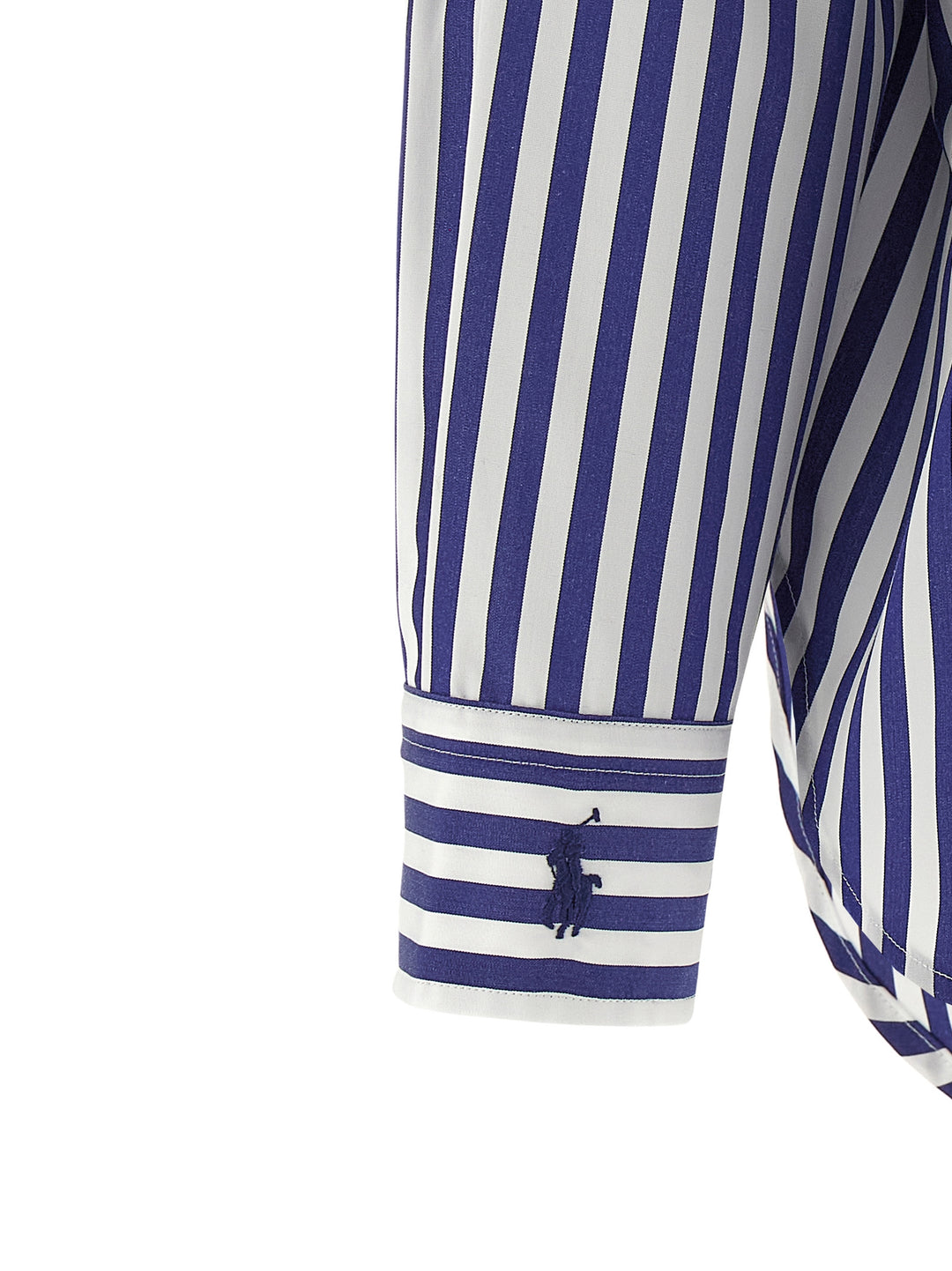 Polo Ralph Lauren Striped Shirt Shirt and Blouse - Blue | 6ce8e2b57104aaae8c978ae59edccf343eaf1c4b