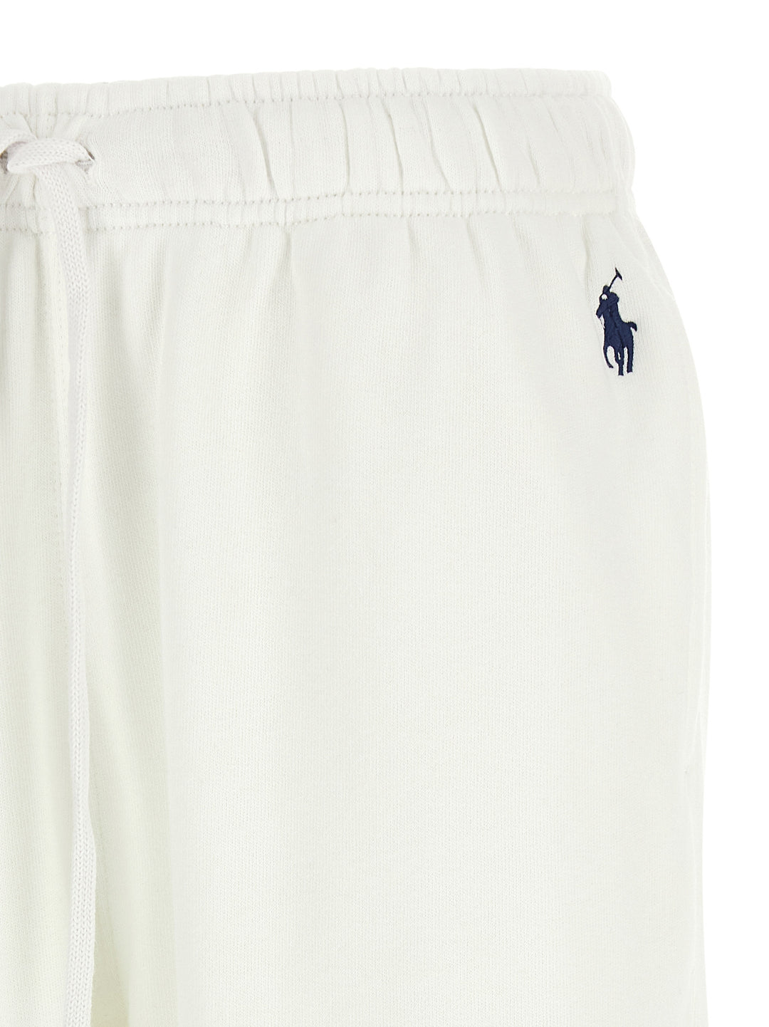 Polo Ralph Lauren Logo Embroidery Joggers Pants - White | 11360a37788be0b5d3e995edd8e4bcbba29c5f36