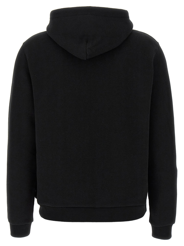 Polo Ralph Lauren Zipped Hoodie Sweatshirt - Black | a12679297c3a68135ed6595b38e56b402fa395de