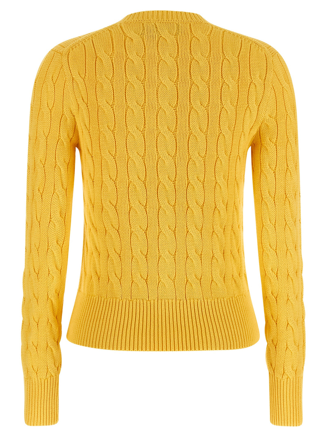 Polo Ralph Lauren Cotton Cable Cardigan Sweaters and Cardigans - Yellow | 704bb4d27e8ebfa4eac2aa512a7a6f21fe5e479b