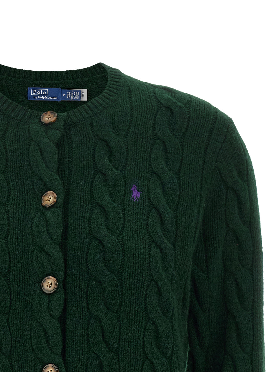 Polo Ralph Lauren Braided Cardigan Sweaters and Cardigans - Green | b7c221dd41c7e51d2055f364fcf76c37521aa97c