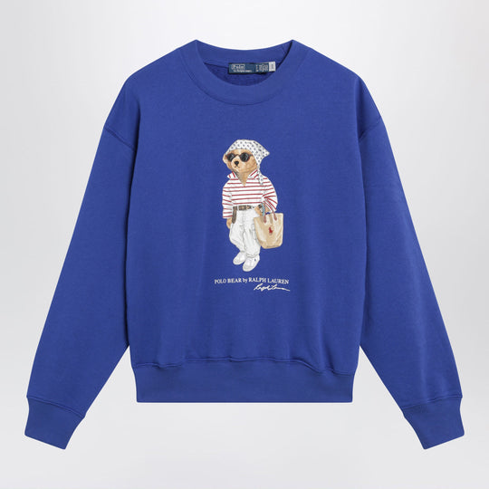 Light Blue Polo Bear Sweatshirt