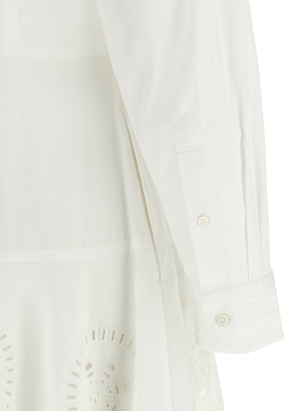 Polo Ralph Lauren Openwork Embroidery Dress Dresses - White | 10eaac25887feba143c31513101c899a6a27f021