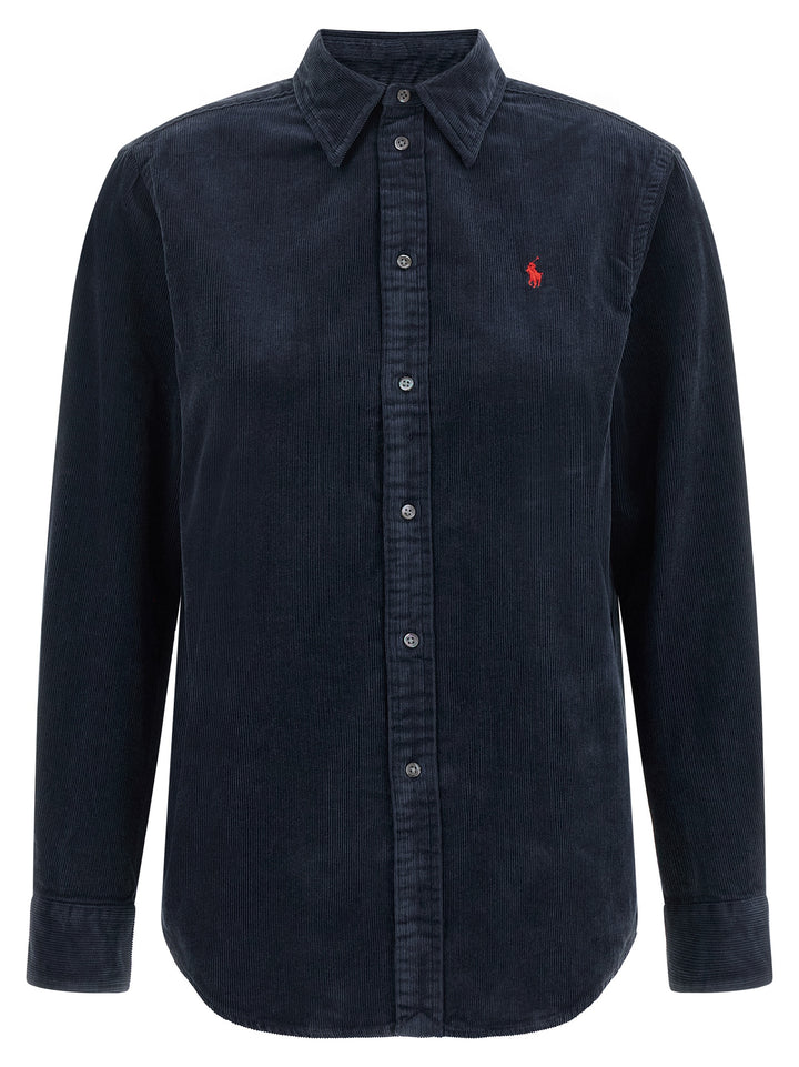 Polo Ralph Lauren Corduroy Shirt Shirt and Blouse - Blue | a91a4753b56d5bf0782715a8a3ba422b0f3d7569