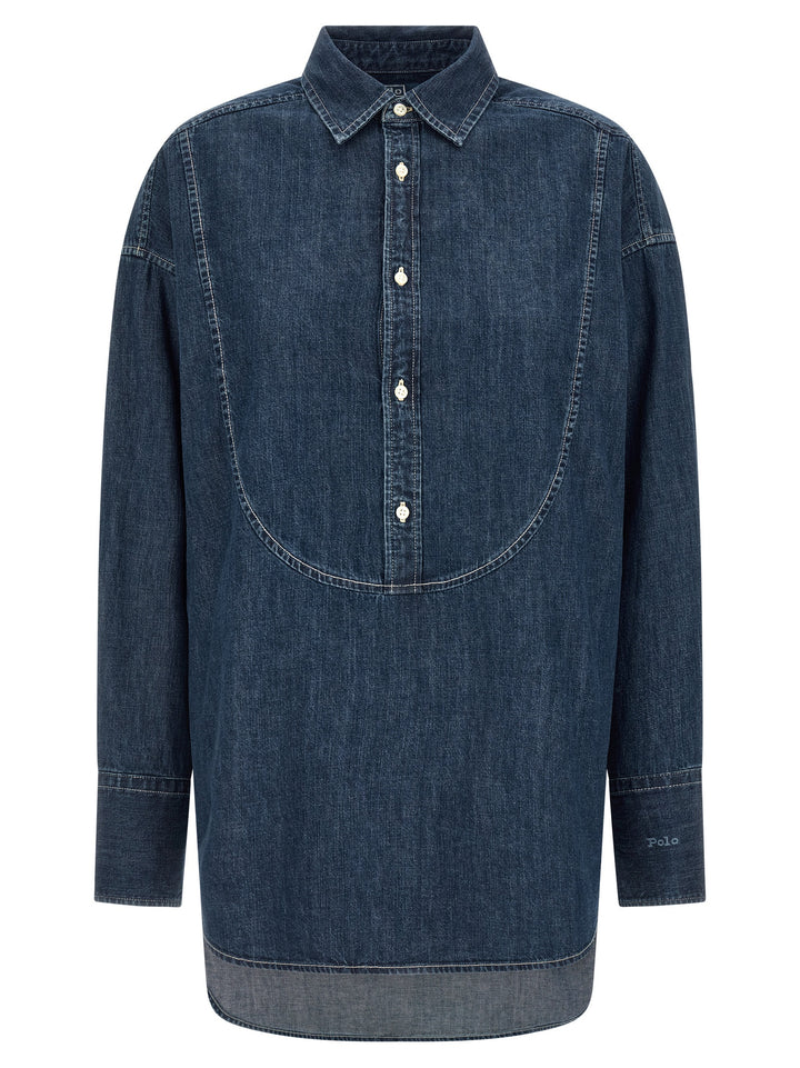 Polo Ralph Lauren Denim Shirt Shirt and Blouse - Blue | fc96b15572baa595bfa879e3c8249771d5a665cf