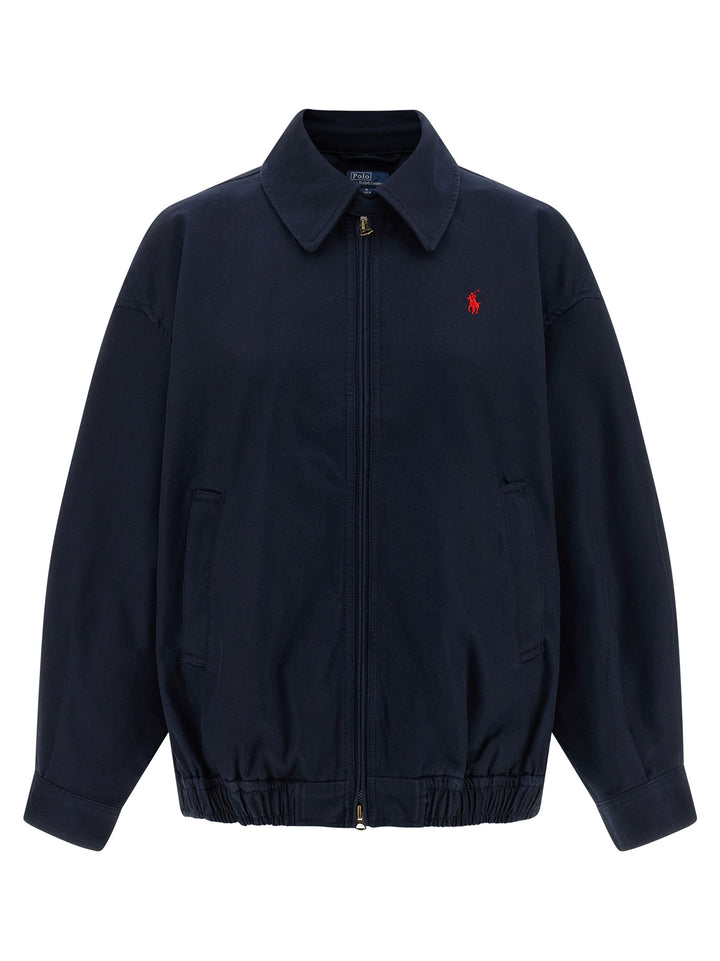 Polo Ralph Lauren Double-Sided Cotton Jacket Puffer Jackets - Blue | abda23cfd116ceaa599d3b2d0452959dcb5ed3a5