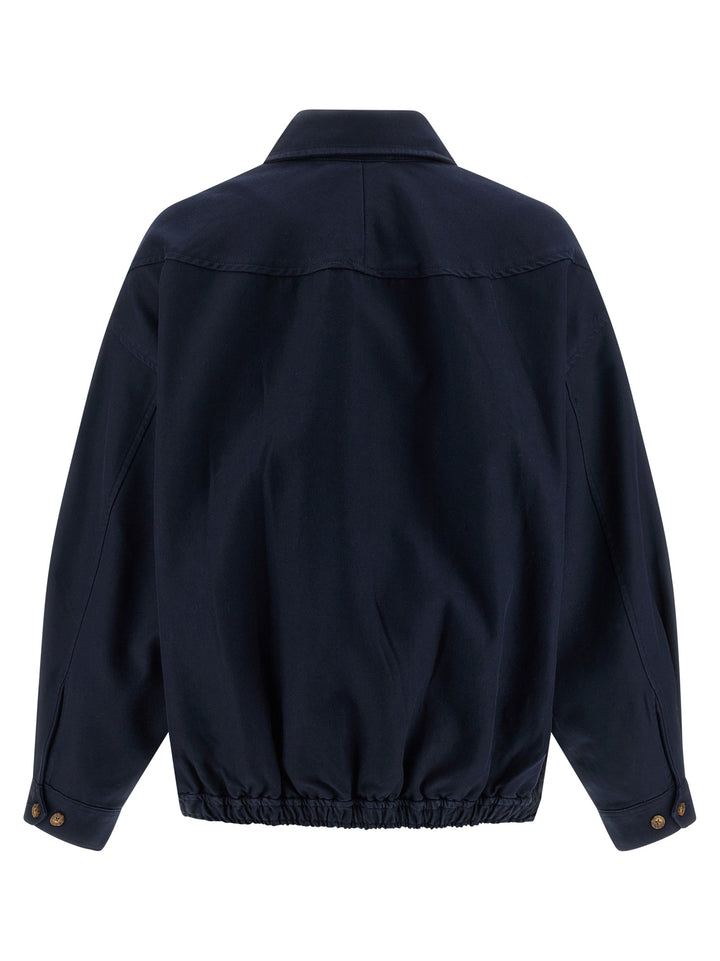 Polo Ralph Lauren Double-Sided Cotton Jacket Puffer Jackets - Blue | 42bb7f86aa1ff78f84a289a45d05d7f3adde6b9e