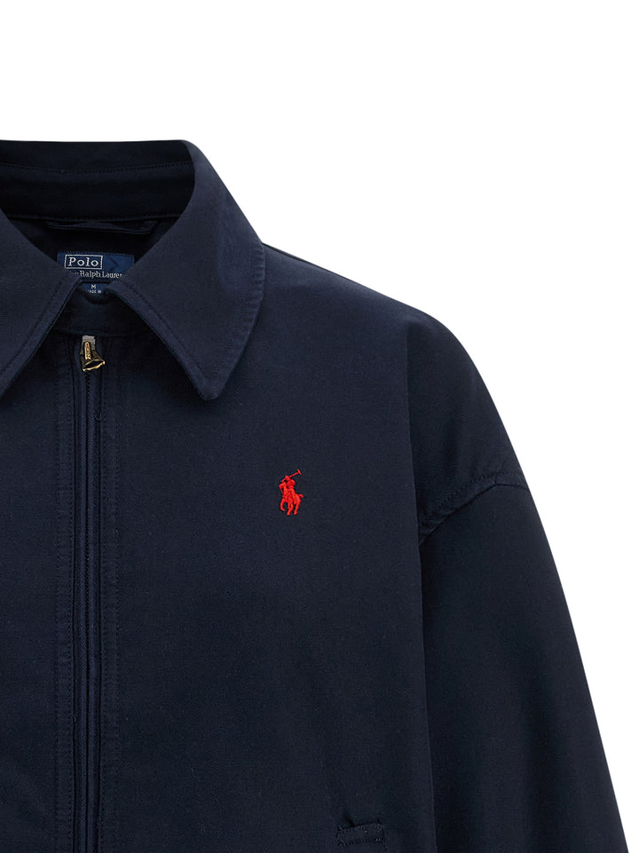 Polo Ralph Lauren Double-Sided Cotton Jacket Puffer Jackets - Blue | f705d3cf565030ecb1ba39bfc1cd9f60e99cecaf